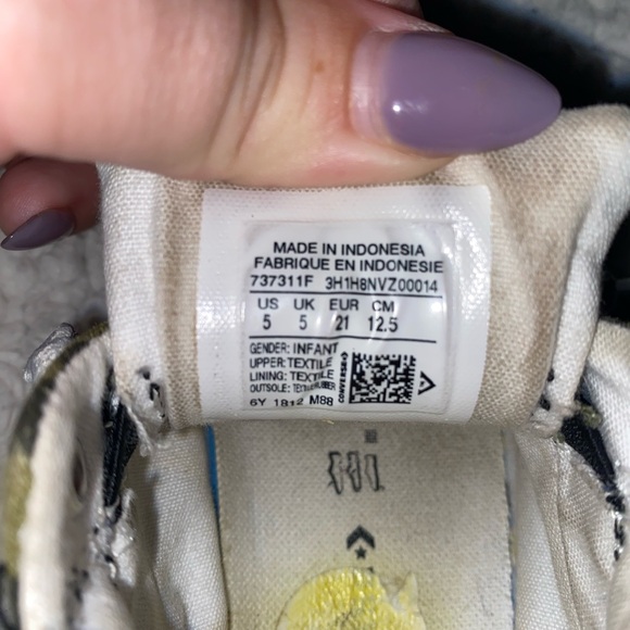 Converse Camo Toddler Shoes High Tops - Picture 2 of 3